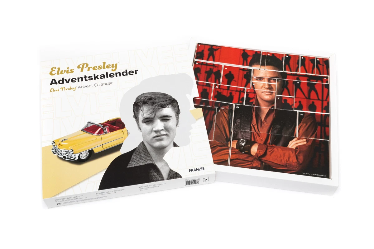 Elvis Presley Advent Calendar with 1953 Cadillac Eldorado Model, and More | eBay Elvis Presley Advent Calendar with 1953 Cadillac Eldorado Model, and More | eBay