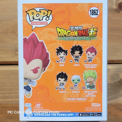 Super Saiyan God Vegeta 1862 Dragon Ball Super: Broly Funko Pop Vinyl Figure - Picture 4 of 4