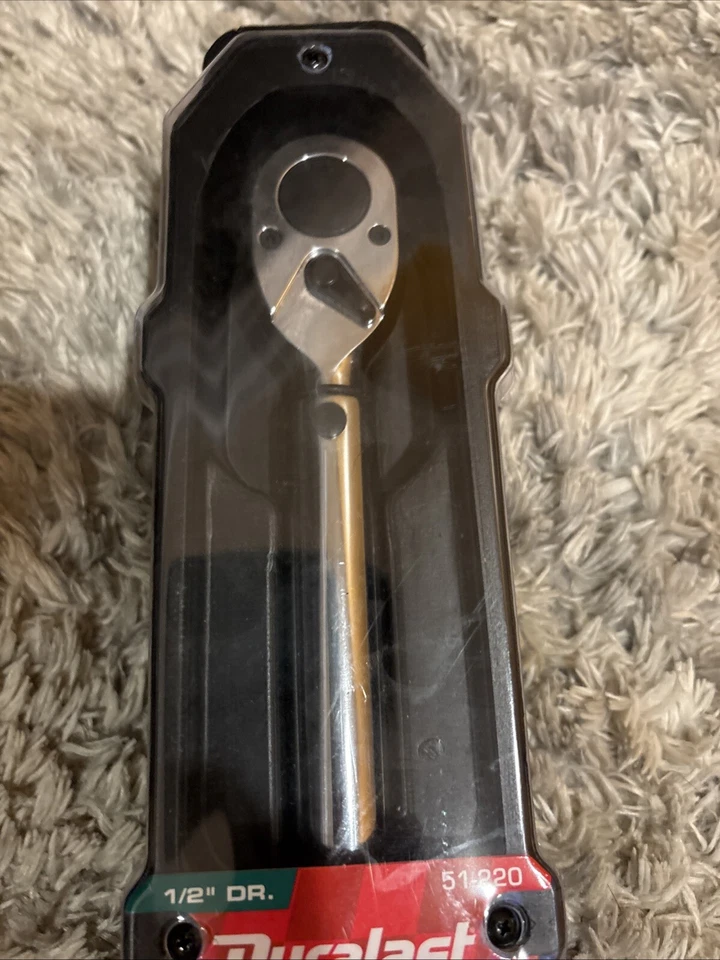 DURALAST (51-320) 1/2" DRIVE MICROMETER TORQUE WRENCH 50-250FT. LBS. *NEW* - Image 4 of 4