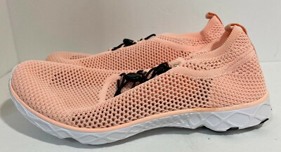 Zhuanglin Women's Quick Drying Pink Water Shoes Casual Walking Shoes. Size 41EUR