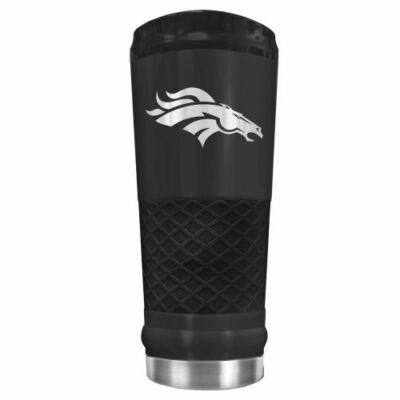 Great American Products NFL Denver Broncos 24oz Stealth Draft Tumbler