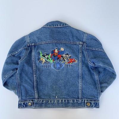 DENIM JACKET JEAN SIZE 3T BATMAN | eBay