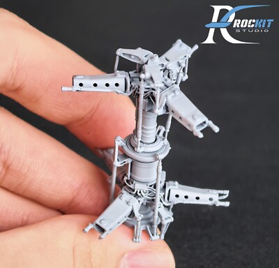1/48 KA-52 Alligator Rotor Hub/Landing Gerar Gravity Wheels Detail