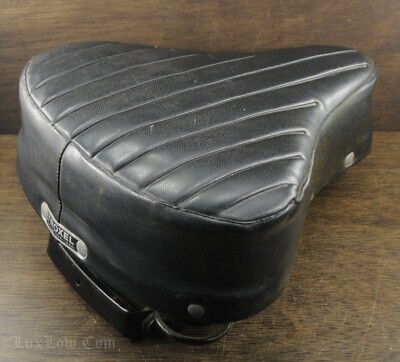 Selle De Vélo BMX Vintage Troxel – Rembourrée Avec Ressorts Arrière – Rare – USA