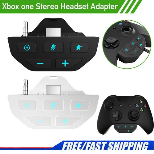 Stereo Headset Adapter Mic Headphone 
