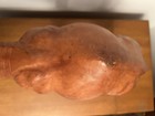 Indian Camel Leather Wrapped Art Statue Vintage Large 20”X 17.5” — photo 8