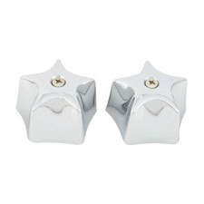 Do it Chrome Cross Canopy Faucet Handles 2 Pack , 411799