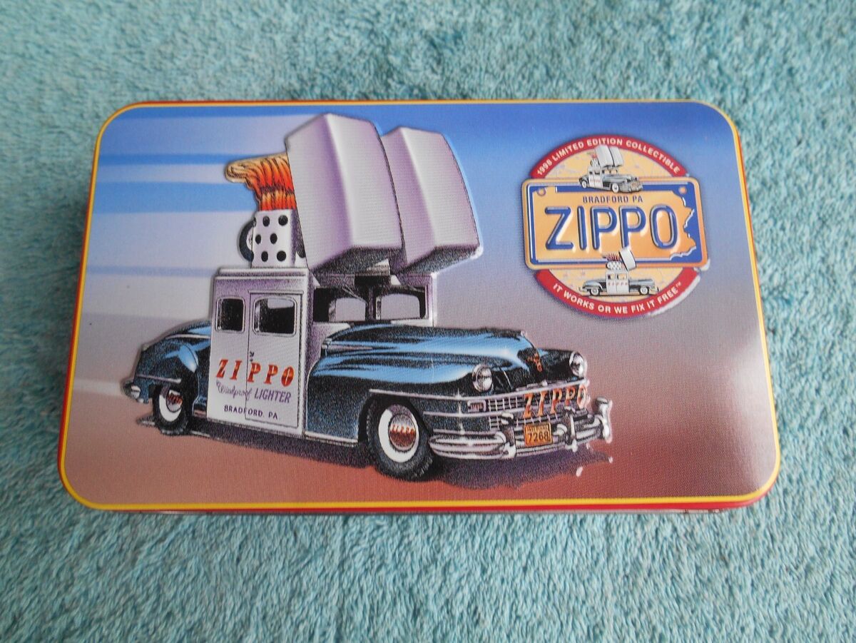 1998 LIMITED EDITION ZIPPO CAR COLLECTIBLE LIGHTER & KEY 1998 LIMITED EDITION ZIPPO CAR COLLECTIBLE LIGHTER & KEY