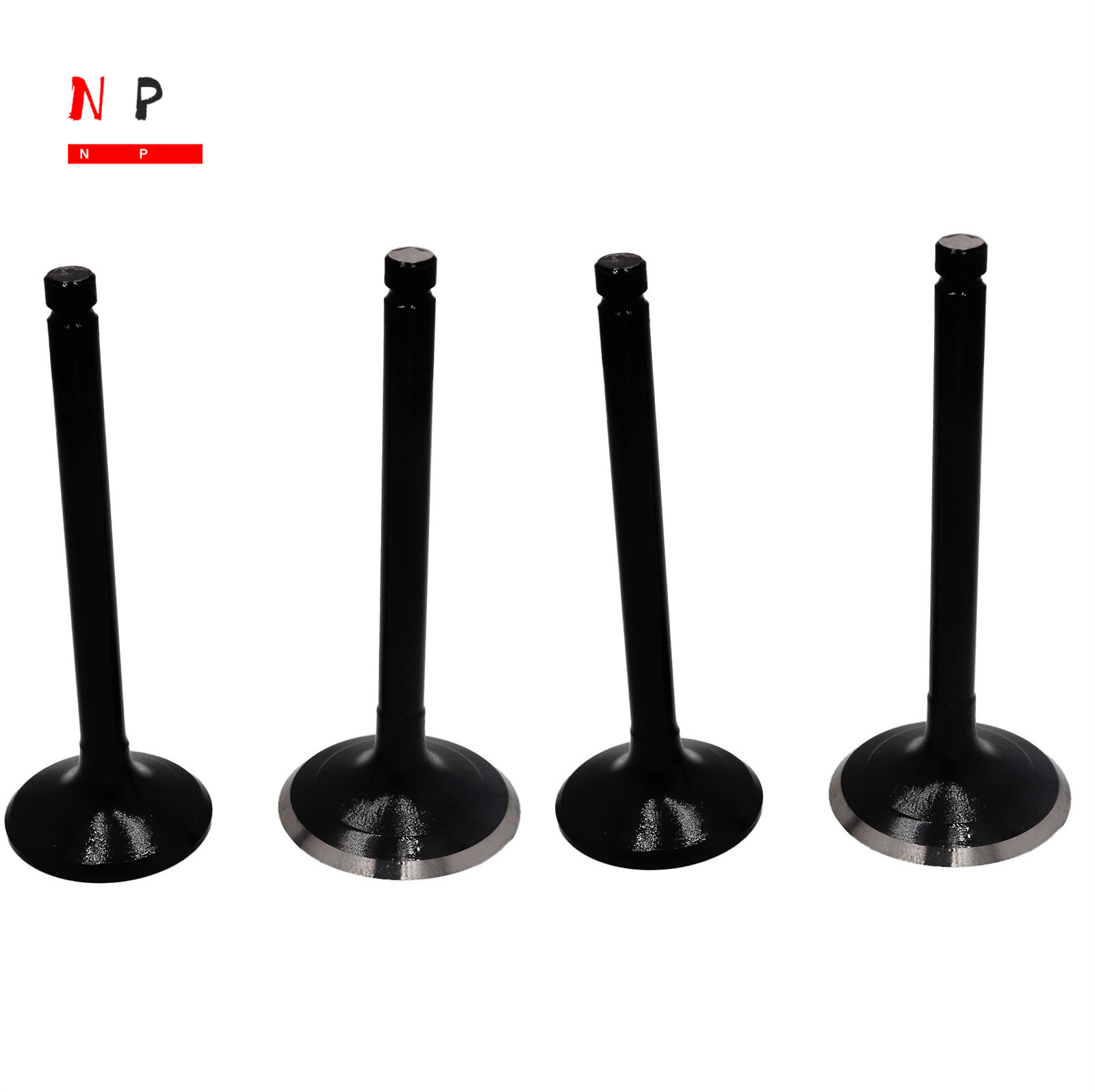 2x Exhaust Valve & 2x Intake Valve 4X7-12121-00 For Yamaha XV 750 700 Virago USA