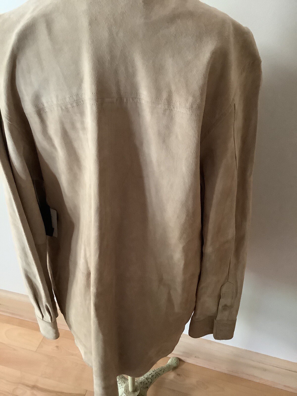 FILA Giacca Camicia Embassy Row Sportswear Smoked Neutrals Donna 14 Pelle scamosciata Bottonata