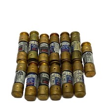 Lot Of 13 NOS Fusetron 250VAC 10A RK5 Time Delay Dual Element Fuse FRN-R-10