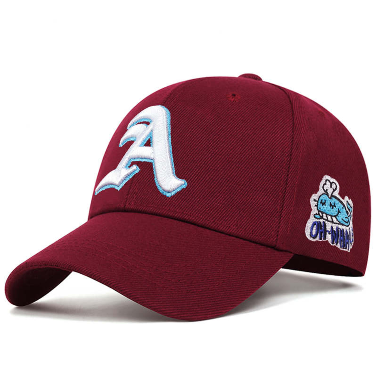Baseball hat with Gold letter A design Every detail matters. The Ace Club Golf caps launch at the  main image 3