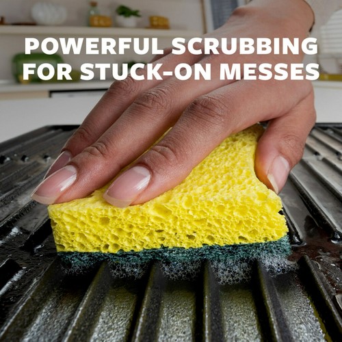 Scotch-Brite Heavy Duty Scrub Sponge, 3 Scrubbing Sponges - Picture 5 of 14