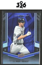 J.J. Hardy 2008 Upper Deck Spectrum Blue #54 #/25