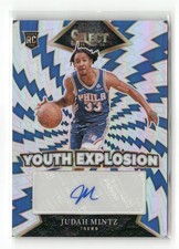 2024-25 Panini Select #YE-MIT Judah Mintz Youth Explosion Signatures