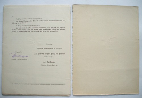 Masones: guarniciones para III. Libro de logias de 1910 original/preguntas sobre pizarra... - Imagen 5 de 6