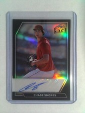 2026 Leaf Metal Baseball - Auto - Autograph - Chase Shores #1/2