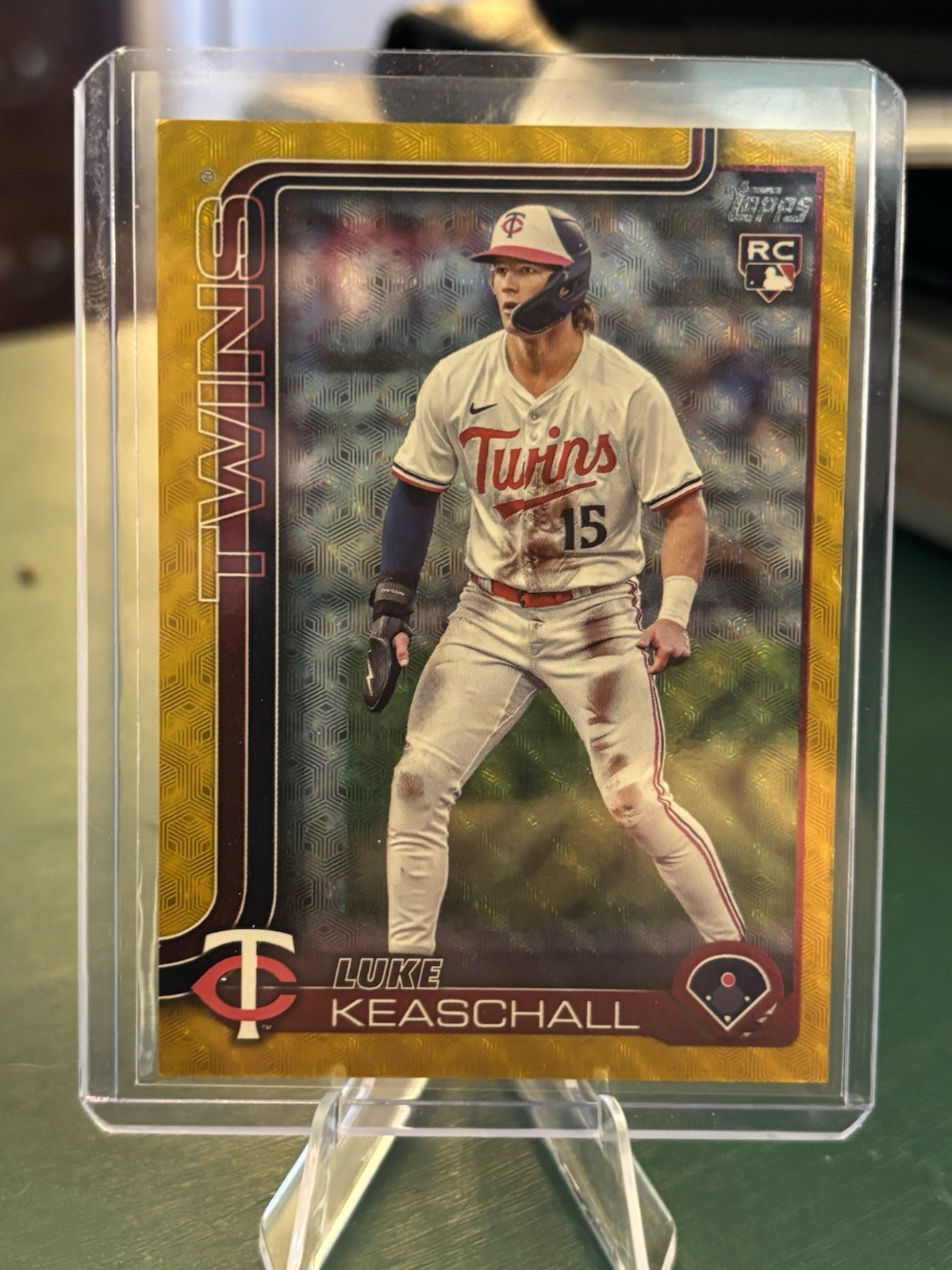 2025 Topps Update Luke Keaschall US16 RC Foilfractor 1/1 Minnesota Twins 🔥🔥