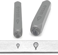 2 Sizes Metal Design Stamps Kit for Jewelry DIY Stamping Making. Gray