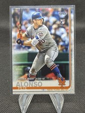 2019 Topps Update Series Pete Alonso Rookie Debut #US198 New York Mets