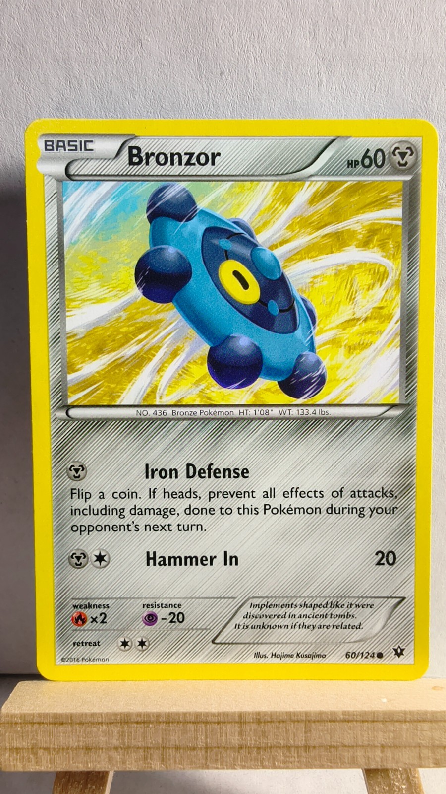 Bronzor [LP] - Pokemon TCG Fates Collide 60/124 [Common]