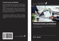 Transacciones Prohibidas Ali K. Anami Taschenbuch Spanisch 2024
