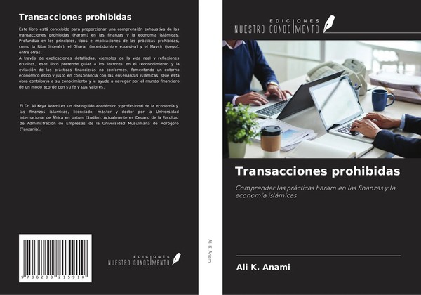 Transacciones Prohibidas Ali K. Anami Taschenbuch Spanisch 2024-image