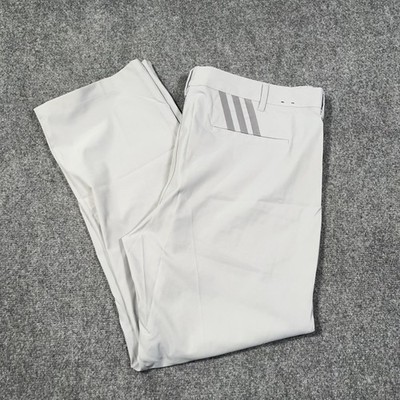 Adidas Ultimate 365 Golf Pants Mens 38x30 Flat Front Performance Grey