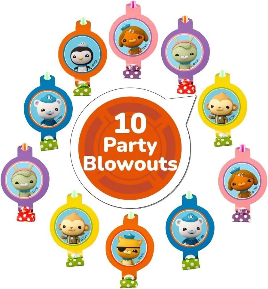 Kit de fiesta en caja Octonauts Above & Beyond 100+ piezas decoraciones de cumpleaños para niños Foto 4 de 4