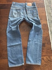 Levi's 517 boot cut jeans blue 90s made in USA