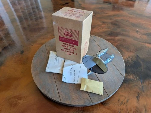 1949-1960 Ford NOS Outside Rear View Mirror B5A-18402-A Thunderbird