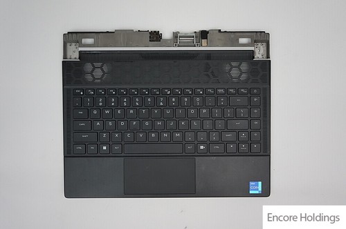 Dell Keyboard Palmrest Assembly for Alienware x14 R2 Gaming Laptop - 85 DVDNC