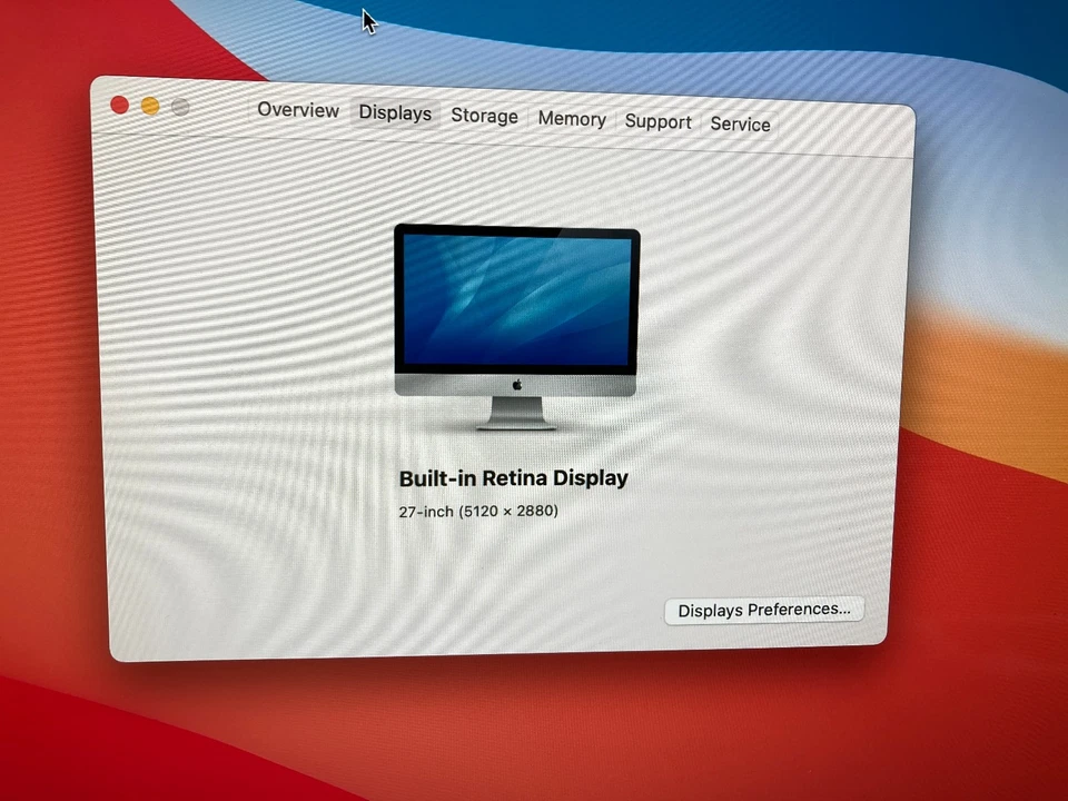 Apple iMac MF886LLA Late 2014 1TB Fusion 8GB DDR3 Radeon R9 M290X 27" Retina - Image 3 of 4