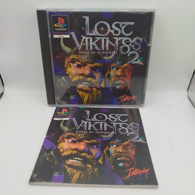 lost vikings 2 Game for Ps1 Play Station 1 Complete Pal Ita Fast Shipping
