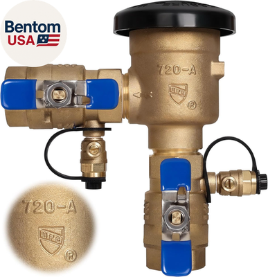 #ad 【UPC® Certified】1quot; Brass Pressure Vacuum Breaker Max 400PSI Sprinkler Backflow $183.71
