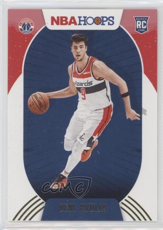 2020-21 Panini NBA Hoops Winter Deni Avdija #201 0b3