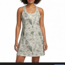 CALIA Women's Energize Exercise Performance Aquatic Halter Tank Dress Size Med