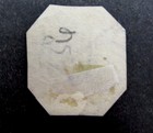 nystamps British India Stamp # 6 Used Cut To Shape L10y2032 — photo 2