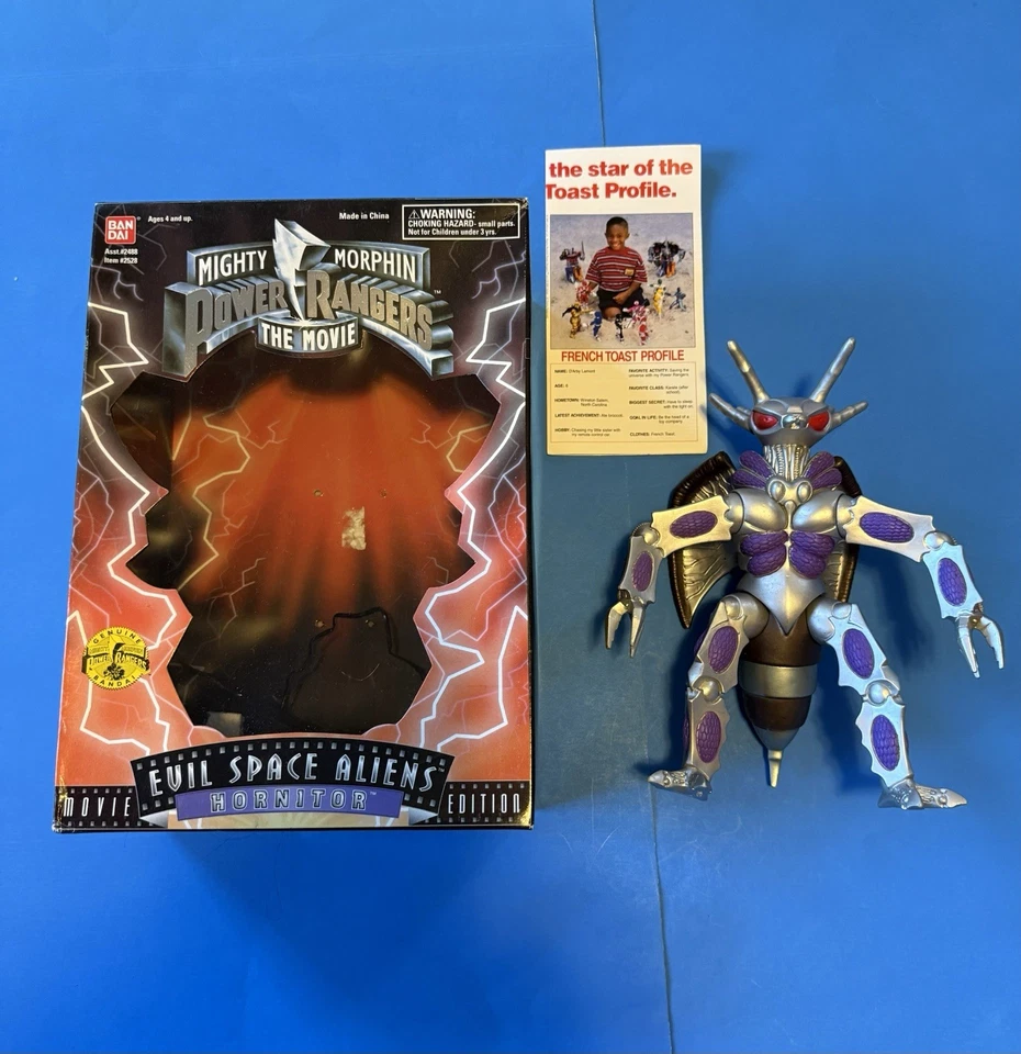 Calcifire, Ivan Ooze, Scorpitan, Hornitor Evil Space Aliens Power Rangers 1995 EXCELENTE Foto 2 de 4