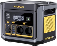 VTOMAN FlashSpeed 600 Przenośna elektrownia 600W / 499Wh Generator słoneczny LiFePO4