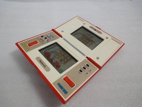 Used Nintendo Folding Multi-Screen Game & Watch #6000 Mickey & Donald [DM-53]