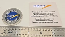 MBCR Boston MBTA Commuter Rail Challenge Coin