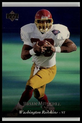 Brian Mitchell 1995 Upper Deck Electric #231 Washington Redskins Card