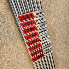 NEW Authentic KBS Tour C-Taper Lite X-Stiff Iron Shafts 4-PW 7 .355 Taper Tip
