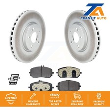Coat Brake Rotor Semi-Metallic Pad Front Kit For Mercedes-Benz GLB250 GLA250 EQB