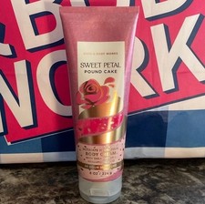 Bath  Body Works Sweet Petal Pound Cake Ultimate Hydration Body Cream