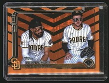 2025 Topps Update #US221 Jackson Merrill / Fernando Tatis Jr. Holiday