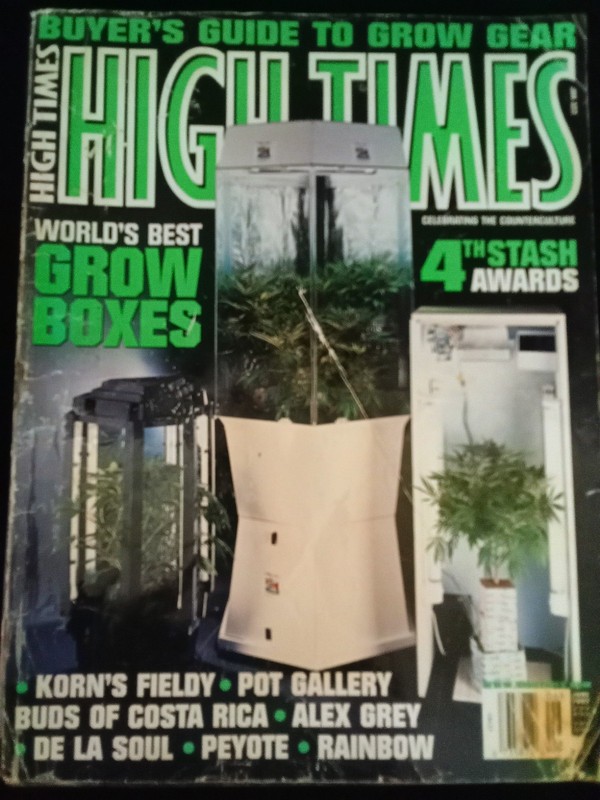 Hightimes June 2006 Fieldy From Korn Cannabis Cup Marijuana