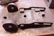 OLDER PALMGREN VISE TILT BASE CASTING WITH SIDE LOCKING BRACES