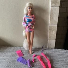 Vintage Mattel Totally Hair Barbie 1991 with accessories